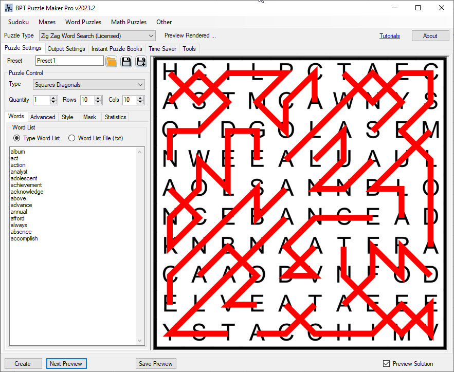 Using the add-ons for Zig Zag Word Search - BookPublisherTools FAQ
